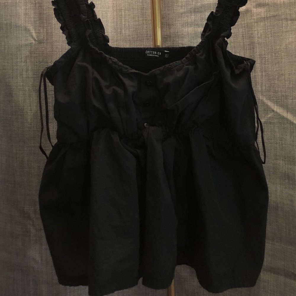 Button up cropped lettuce top